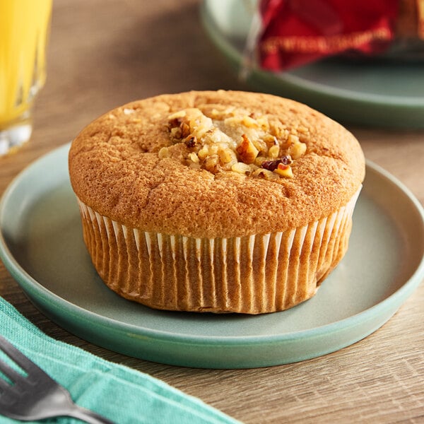 Otis Spunkmeyer Individually Wrapped Banana Nut Muffin 6.5 oz. - 48/Case