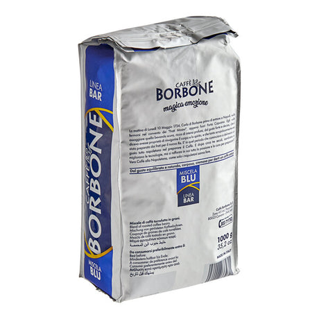 Caffe Borbone Blue Blend Whole Bean Espresso 2.2 lb. - 6/Case