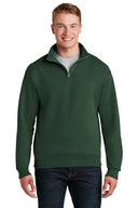 Jerzees® NuBlend 1/4-Zip Cadet Long Sleeve Collar Sweatshirt