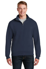 Jerzees® NuBlend 1/4-Zip Cadet Long Sleeve Collar Sweatshirt