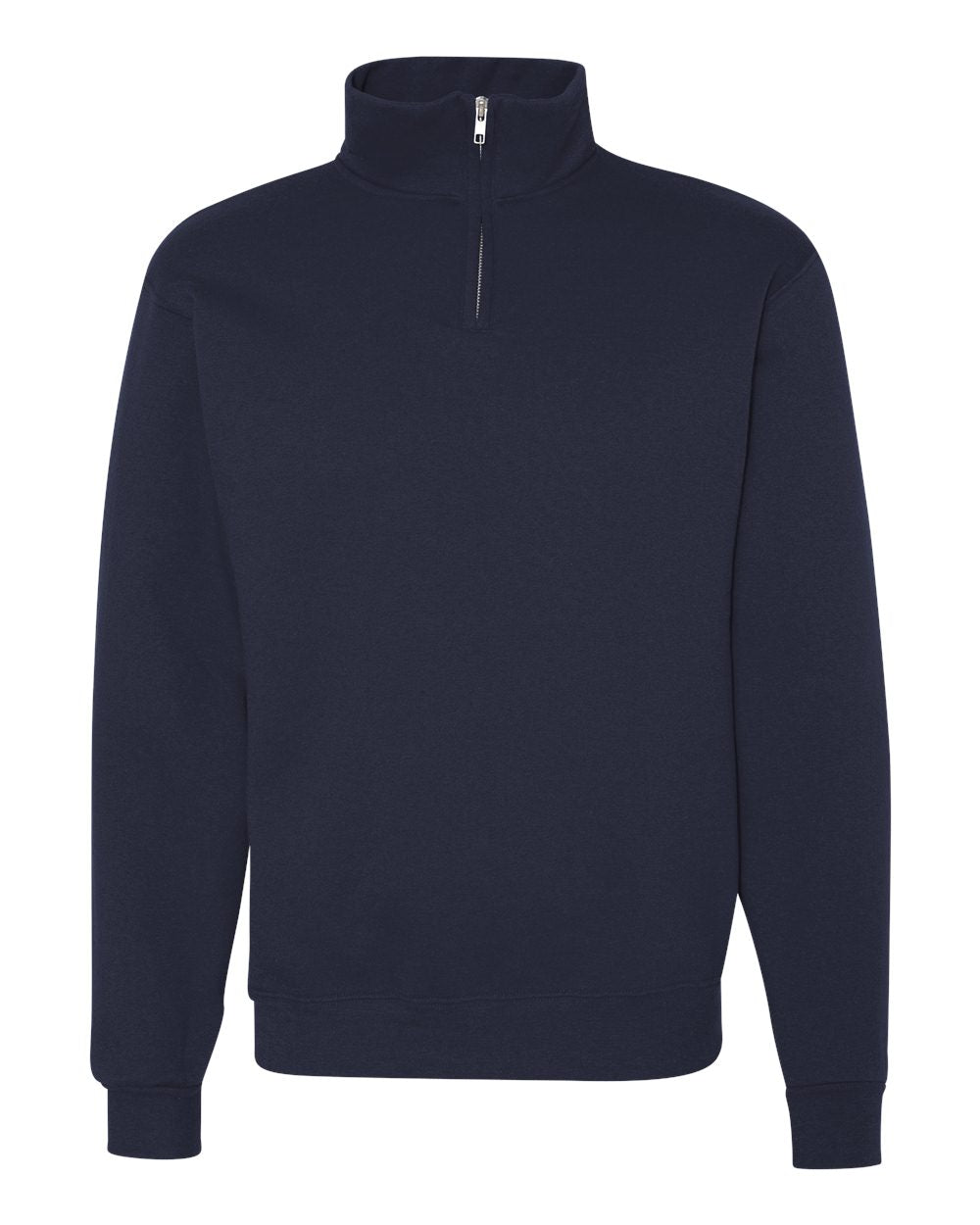 JERZEES® Nublend Cadet Collar Quarter-Zip Long Sleeve Sweatshirt
