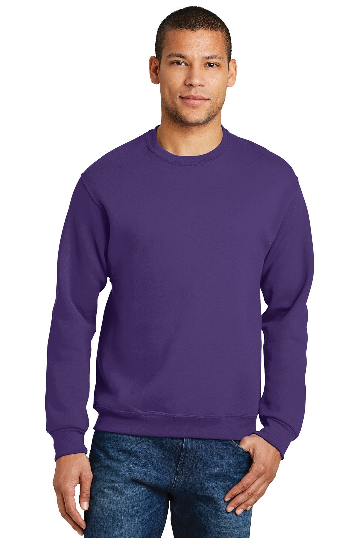 JERZEES® NuBlend Crewneck Long Sleeve Sweatshirt
