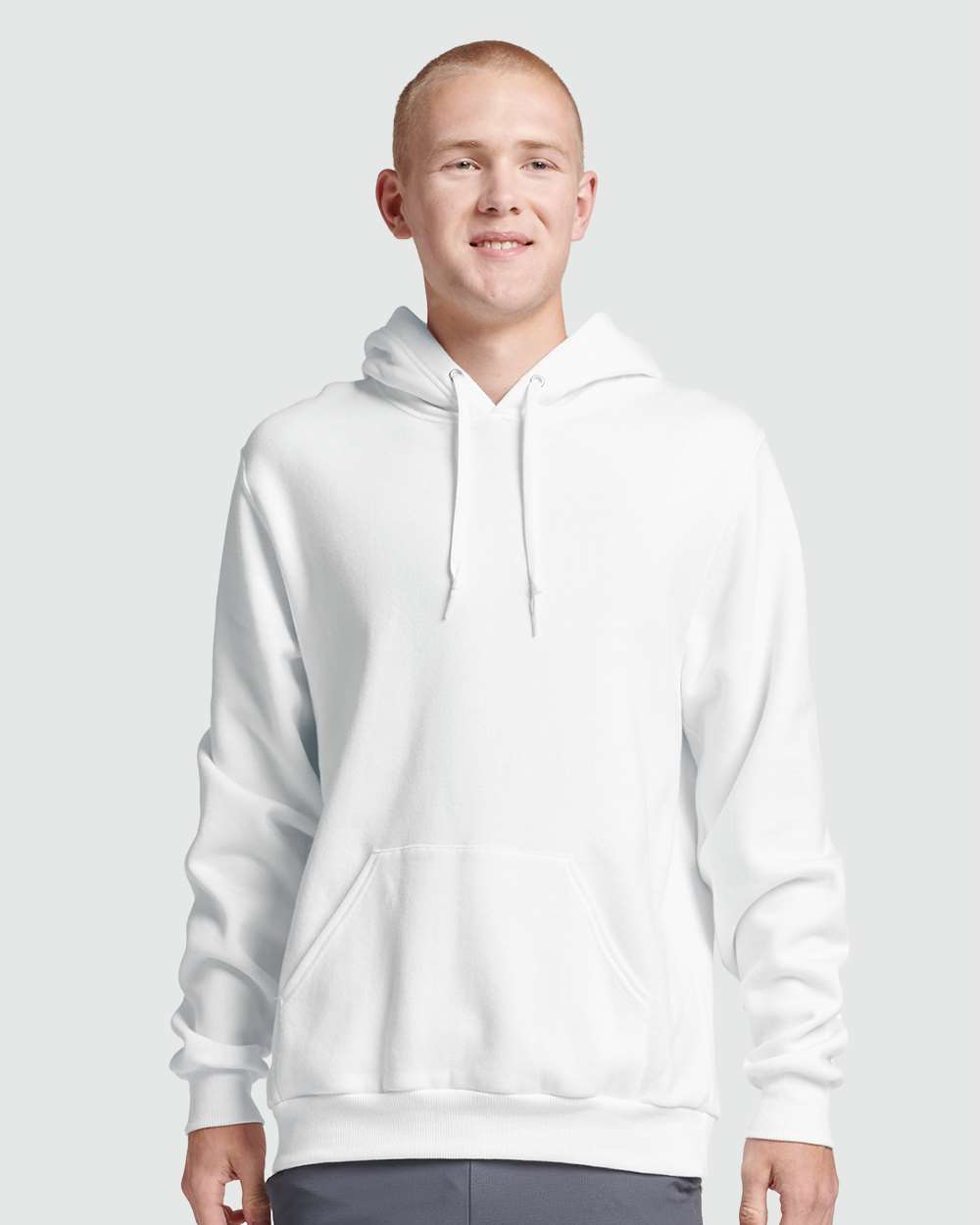 JERZEES Eco® Premium Blend Ring-Spun Hooded Long Sleeve Sweatshirt