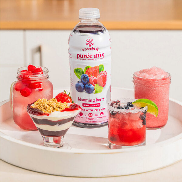 Smartfruit Blooming Berry 100% Fruit Puree Beverage Mix 48 fl. oz.
