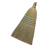Rubbermaid Corn Broom, Warehouse, 1-1/8" Dia (2.9 cm) Stained/Lacquered Handle