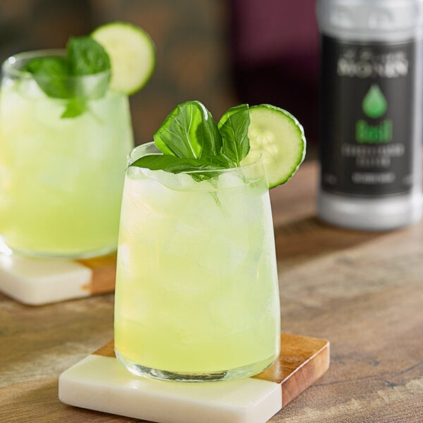 Monin Basil Concentrated Flavor 375 mL