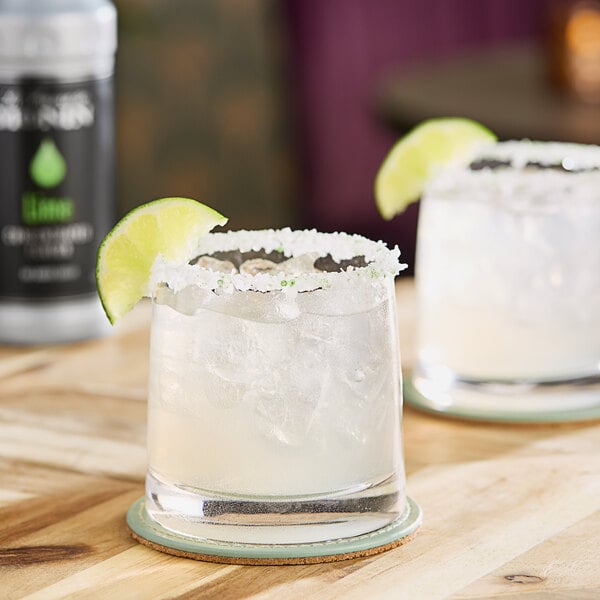 Monin Lime Concentrated Flavor 375 mL - 4/Case