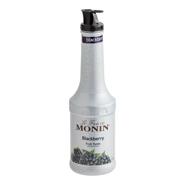 Monin Blackberry Fruit Puree 1 Liter - 4/Case