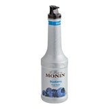 Monin Blueberry Fruit Puree 1 Liter - 4/Case