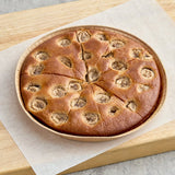 Le Chic Patissier 10-Slice Pre-Cut Plant-Based Vegan Whole Wheat Banana Bread Cake 30.68 oz. - 4/Case