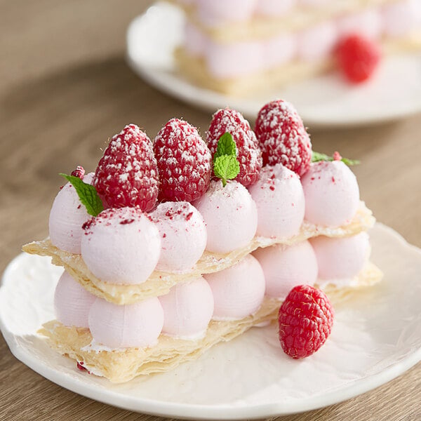 Monin Raspberry Fruit Puree 1 Liter - 4/Case