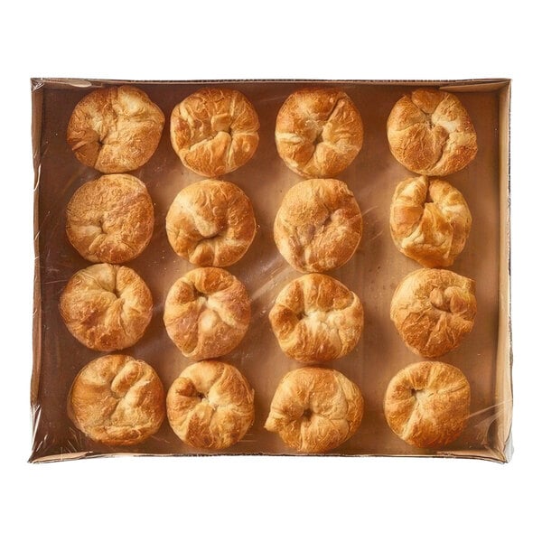 Pillsbury Fully Baked Sliced Croissant Bun 2 oz. - 80/Case