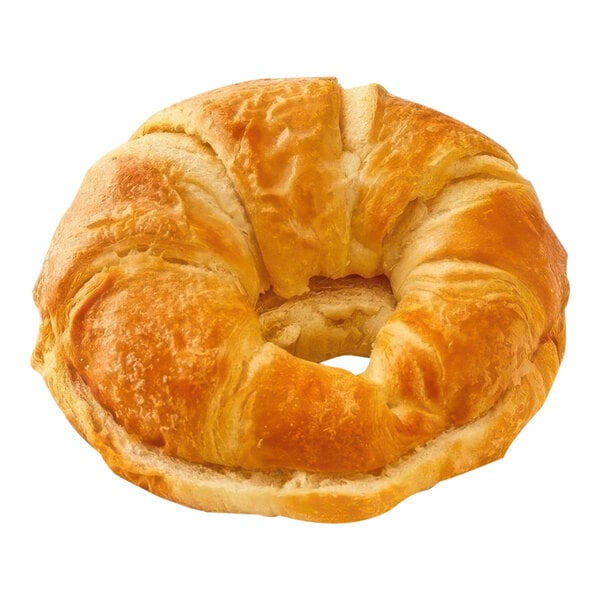 Pillsbury Fully Baked Sliced Pinched Croissant 3 oz. - 48/Case