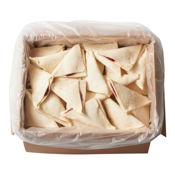 Pillsbury Ready-to-Bake Sugared Raspberry Turnover Dough 3.7 oz. - 60/Case