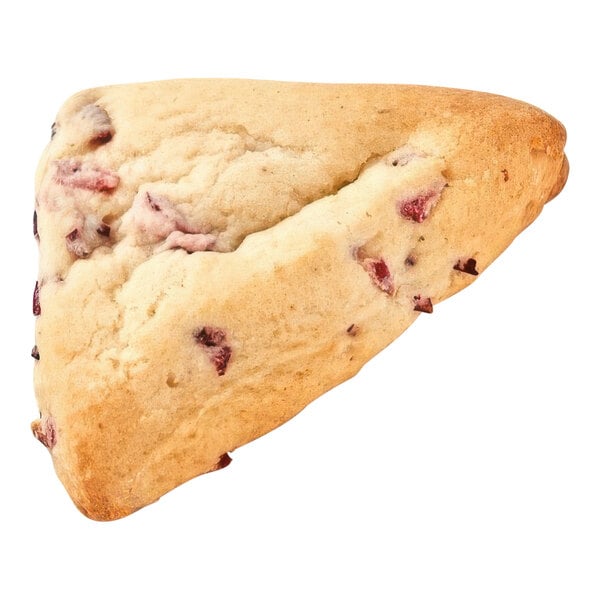 Pillsbury Place & Bake Preformed Cranberry Orange Scone Dough 3.75 oz. - 96/Case