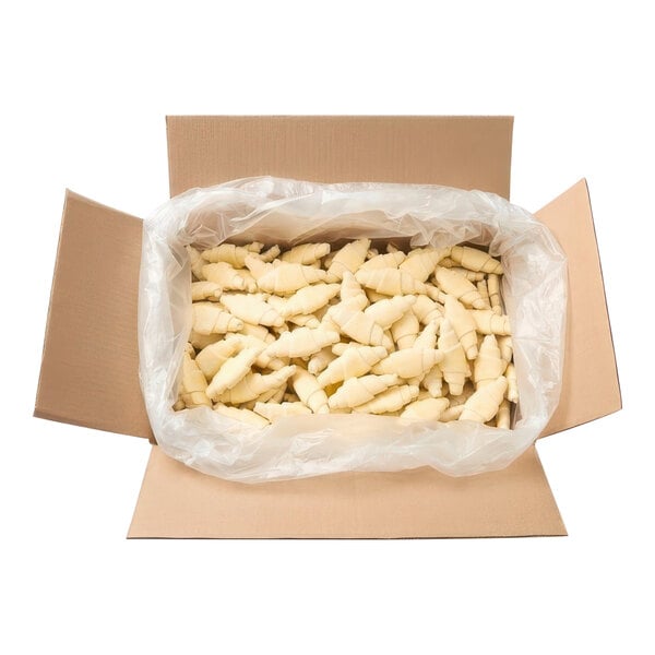 Pillsbury Freezer-To-Oven Straight Butter Croissant Dough 1.25 oz. - 100/Case