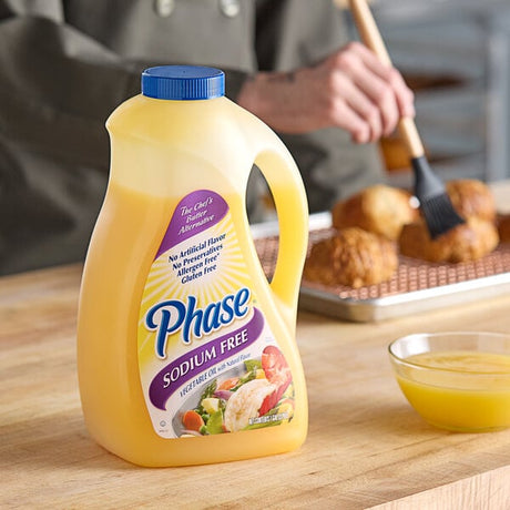 Phase Sodium-Free Butter-Flavored Vegetable Oil 1 Gallon - 3/Case