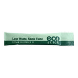 ecoStick Green Stevia Sugar Substitute Packet 0.5 Gram - 2,000/Case