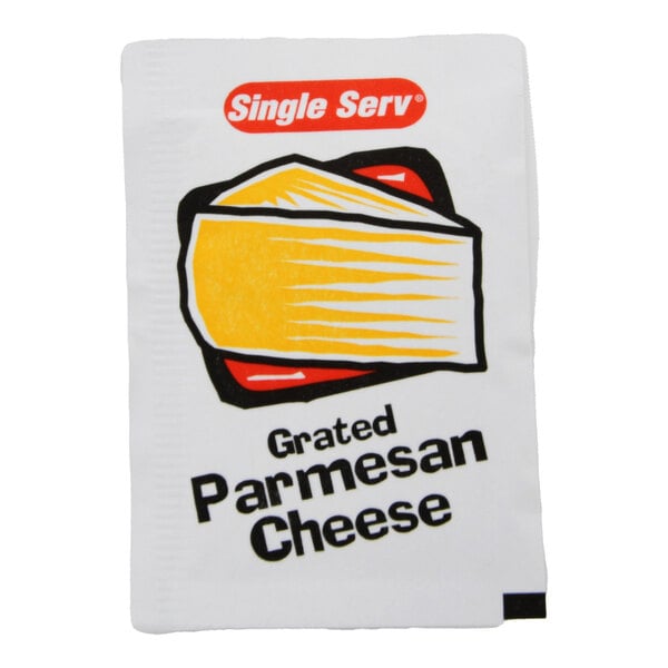 Grated Parmesan Cheese 3.5 Gram Portion Packet - 200/Case
