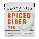 Aroma Vita 40-Count Spiced Apple Cider Hot Drink Mix Portion Pack - 6/Case
