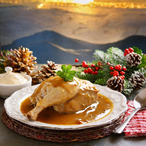 Chef's Companion 15 oz. Chicken Gravy Mix - 8/Case