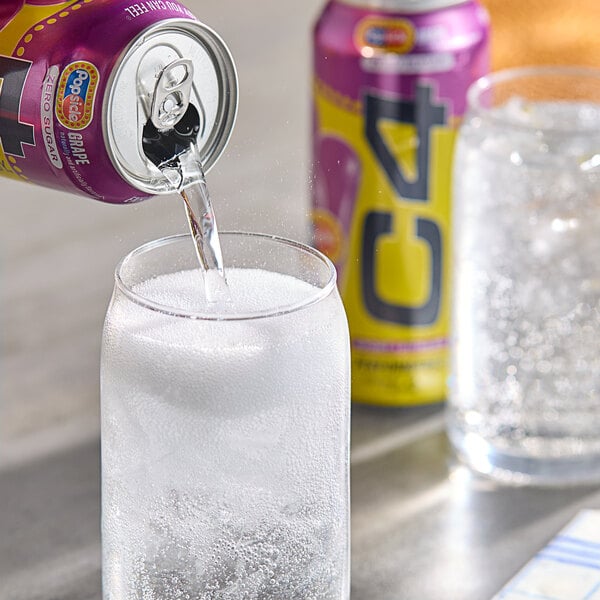 C4 Energy Grape Popsicle Energy Drink 16 fl. oz. Can - 12/Case