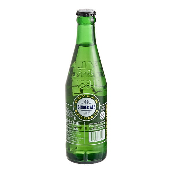 Boylan Bottling Co. Ginger Ale 12 fl. oz. - 24/Case