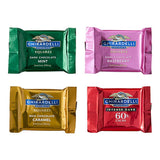 Ghirardelli Individually Wrapped Premium Chocolate Square Assortment 15.77 oz. Bag - 6/Case
