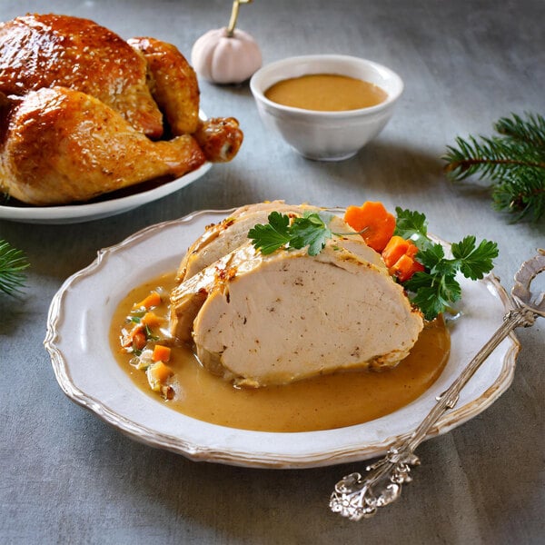 Chef's Companion 15 oz. Turkey Gravy Mix - 8/Case