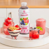Smartfruit Blooming Berry 100% Fruit Puree Beverage Mix 48 fl. oz. - 6/Case