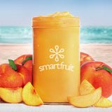 Smartfruit Perfect Peach 100% Fruit Puree Beverage Mix 48 fl. oz. - 6/Case