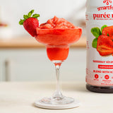 Smartfruit Summer Strawberry 100% Fruit Puree Beverage Mix 48 fl. oz. - 6/Case