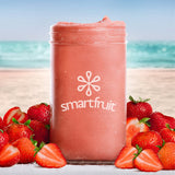 Smartfruit Summer Strawberry 100% Fruit Puree Beverage Mix 48 fl. oz. - 6/Case