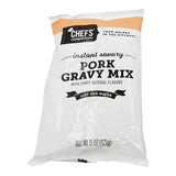Chef's Companion 15 oz. Pork Gravy Mix - 8/Case