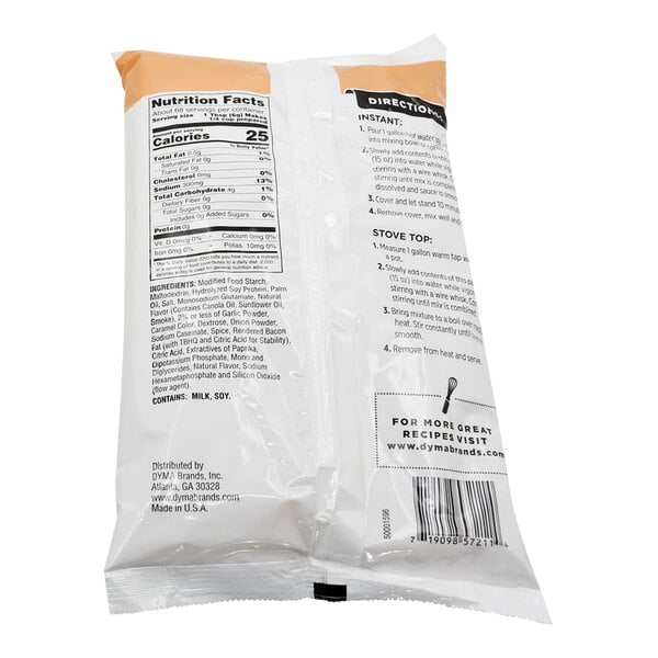 Chef's Companion 15 oz. Pork Gravy Mix - 8/Case