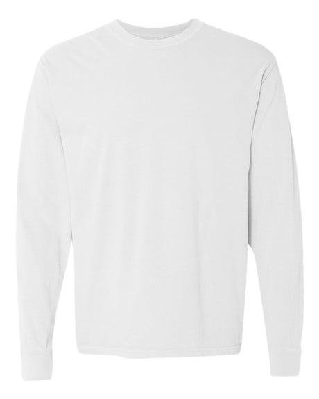 Comfort Colors® Garments Dyed Heavyweight Crewneck Long Sleeve T-Shirt