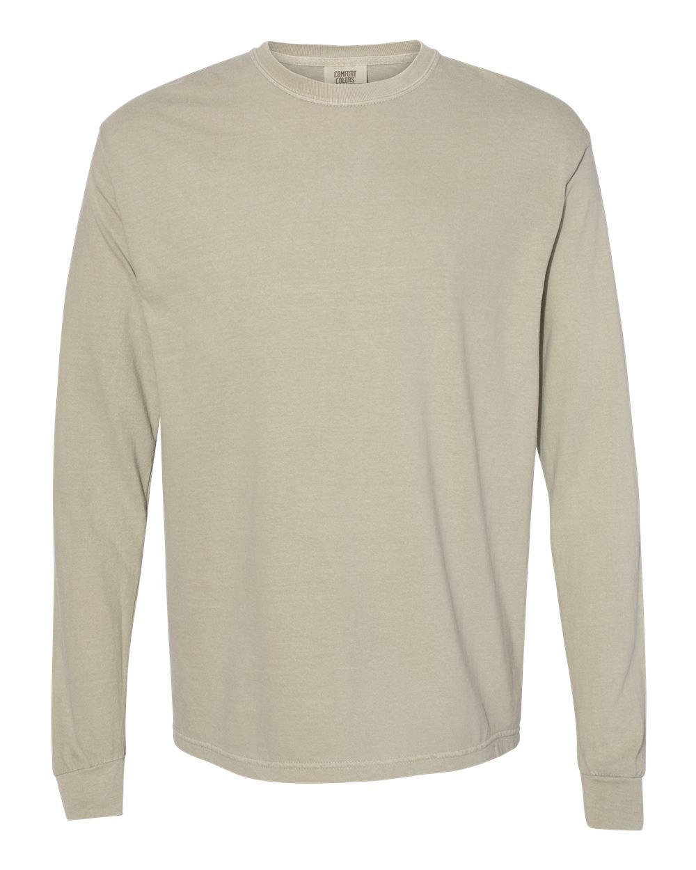 Comfort Colors® Garment-Dyed Heavyweight Crewneck Long Sleeve T-Shirt