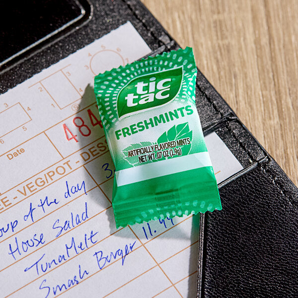 Tic Tac Freshmints 4-Count Mini Pack - 1,000/Case
