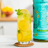 Smartfruit Restore Kiwi / Mint / Lemongrass Refresher Beverage 1:1 Concentrate 48 fl. oz. - 6/Case
