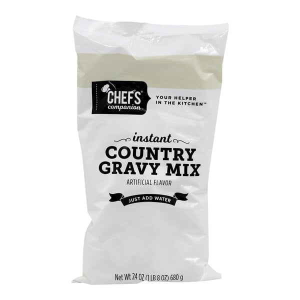 Chef's Companion 24 oz. Country Gravy Mix - 8/Case