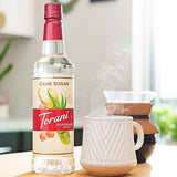 Torani Puremade Pure Cane Sugar Flavoring Syrup Plastic Bottle 750 mL - 4/Case