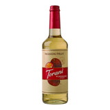 Torani Puremade Passion Fruit Flavoring Syrup 750 mL Glass Bottle - 4/Case