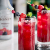 Monin Wildberry Fruit Puree 1 Liter - 4/Case