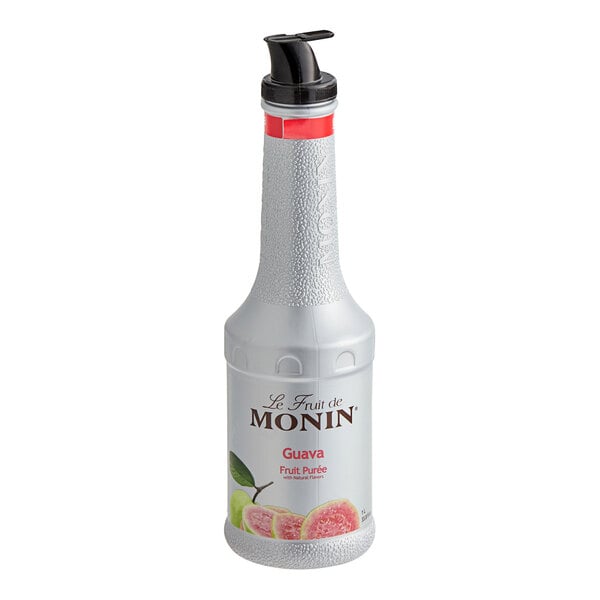 Monin Guava Fruit Puree 1 Liter - 4/Case