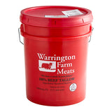 Warrington Farm Meats Beef Tallow 38 lb.