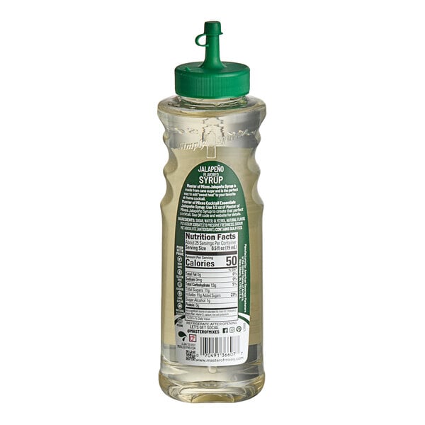 Master of Mixes Jalapeno Syrup 375 mL