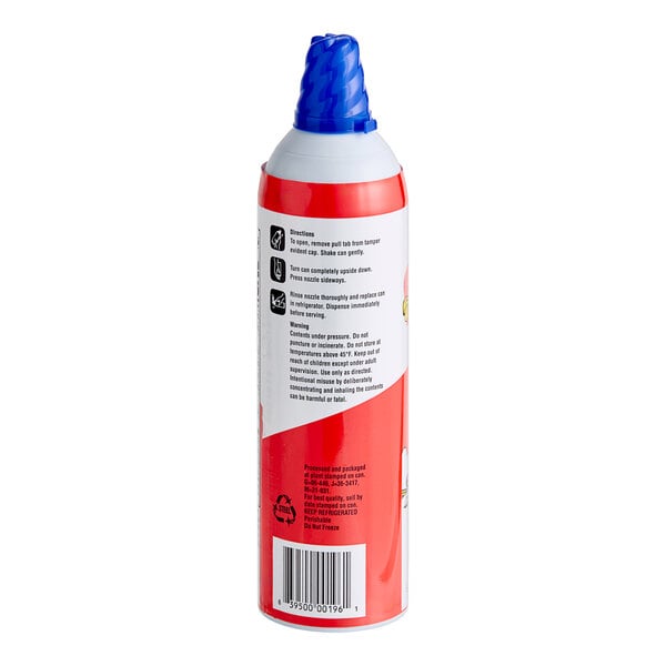 Sommer Maid 15 oz. Aerosol Whipped Cream Can - 12/Case
