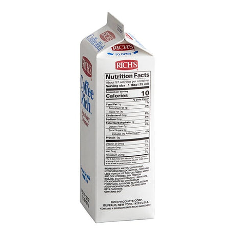 Rich's Coffee Rich Non-Dairy Creamer 2 lb. - 12/Case