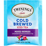 Twinings Mixed Berries Cold Brewed Iced Tea Bags - 120/Case