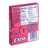 EXTRA® 15-Stick Classic Bubble Gum - 120/Case